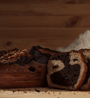 Chec cu cacao și merișoare